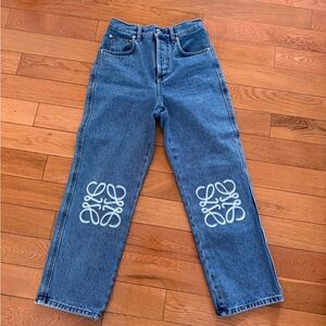 Loewe Denim with White Stitching